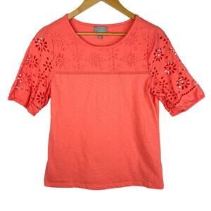 Berkley Jensen Coral Spring Blouse Medium